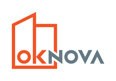 Последующая разработка логотипа компании «Oknova» Окнова