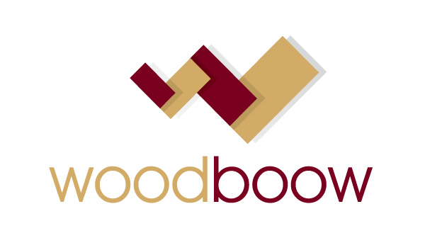 Последующая разработка логотипа для немецкого напольного покрытия «Woodboow» Woodboow