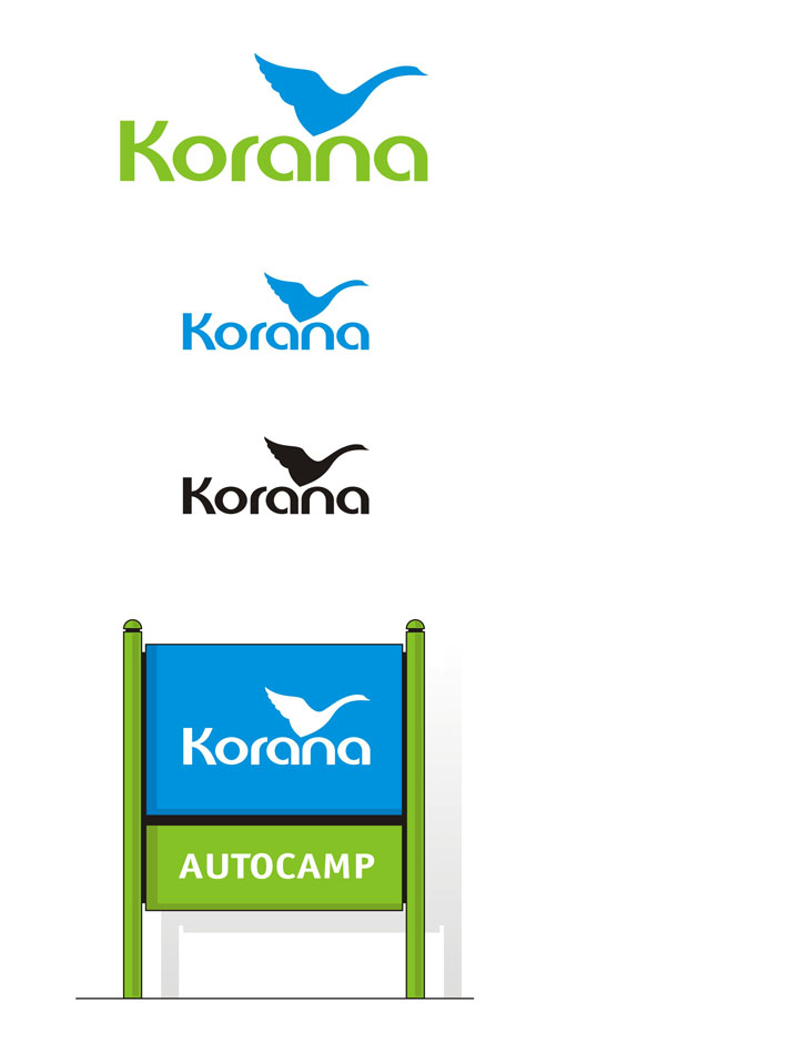 Логотип компании Korana 				