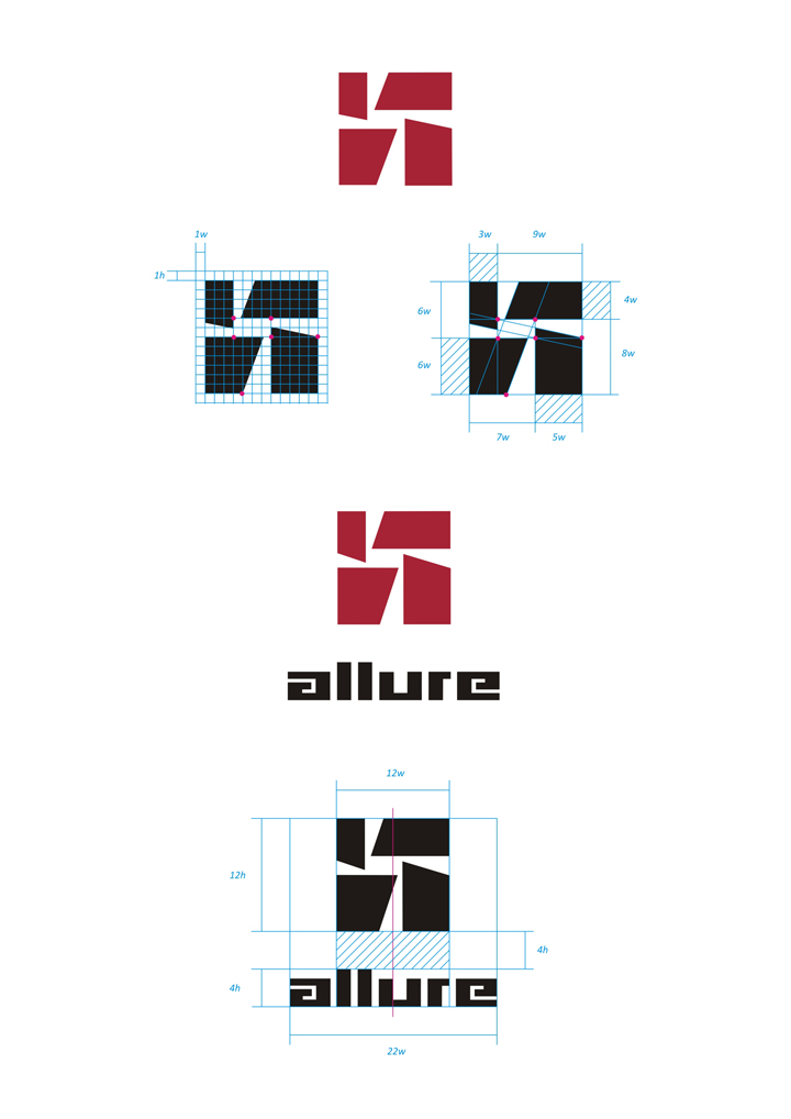 Логотип Allure